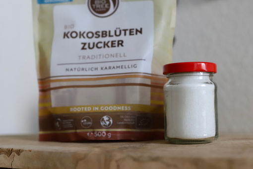 Kokosblütenzucker und Xylit