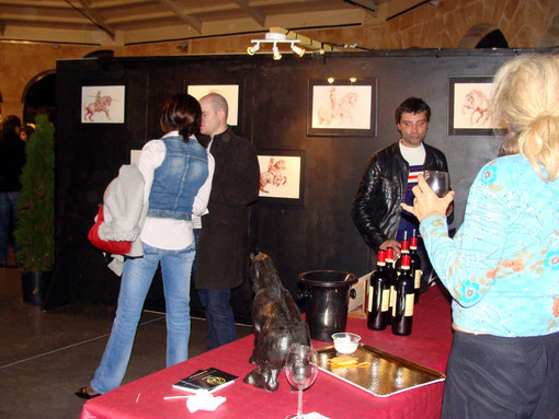 Mars 2011, Expo Art DiVin - Bordeaux, 33.