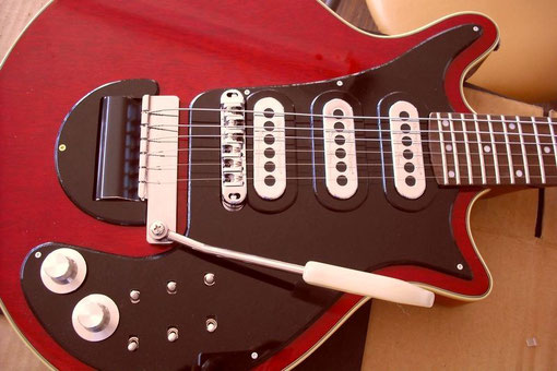 ブライアン・メイ レッドスペシャル レプリカ・コピーモデル Brian May, RedSpecial,自作・改造・製作,STAR'S,スターズ,Burns,バーンズ