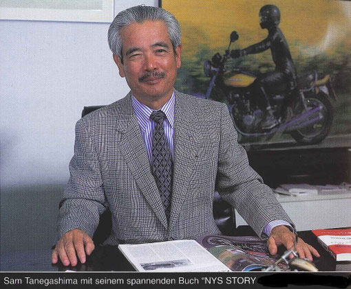 Sam TANEGASHIMA (Photo extraite du livre Micky HESSE Z1-VOL3)