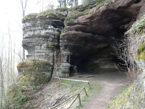 photo, Saint-Léon, grotte, Vosges