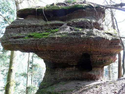 la roche du Diable, esprits de la nature, élémentaux