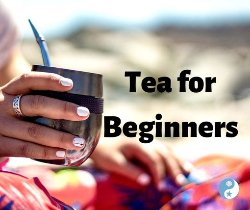 Tea for Beginners on the Beacisde blog - woman drinking tea on the beach