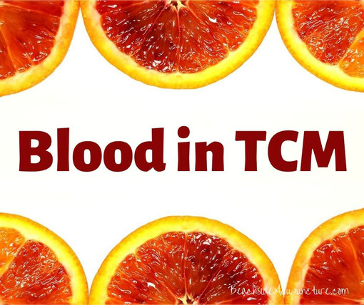 "Blood in TCM" over blood oranges on the Beachside blog