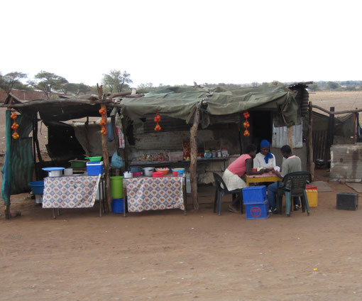 sulla pista verso il Mozambico