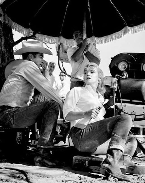 Marilyn Monroe en Levi's 501 en 1960