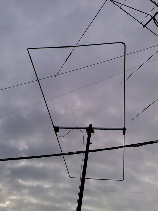 antenna MOXON 50 MHz in prova