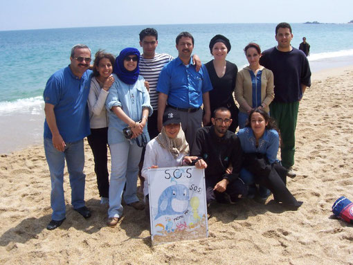 Decrasse Mediterranee -Plage de AIN TAYA - le vendredi 21mai 2004-