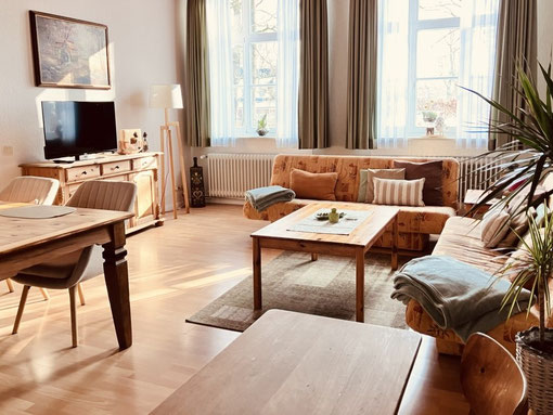 Foto Ferienwohnung Alte Schule Bokel - Wohn-/Schlafraum