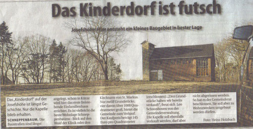 Qelle:Klever Wochenblatt vom 06.01. 2010