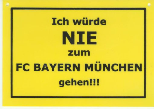 ANTI FC BAYERN/FC UNSYMPATISCH/FC DAUERDUSEL/FC RUHMREICH/FC GROSSKOTZ