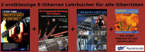E-Gitarreb-Lehrbuch-Bundle mit Gratis-Übungs-Playalong-CD ! (www.tunesdayrecords.de/shop/catalog)