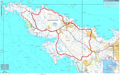 Kuuminaistenniemi - 1h30 run