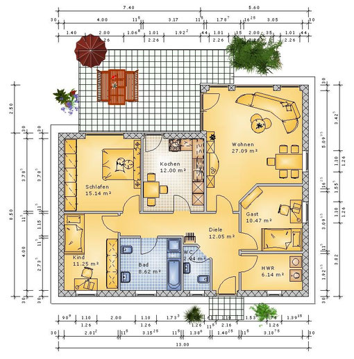 CH-WB105Exklusiv - MIETKAUFplus - bezahlbare Häuser auch ohne Eigenkapital!