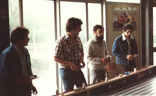 André Lafage ( Marmande ), Christophe Peix ( Bordeaux ), Jean-Christian Darlot ( Dax ) Philippe Point (Thoiry )