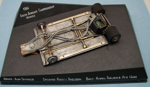 Châssis slot-car d'Alan Seymour