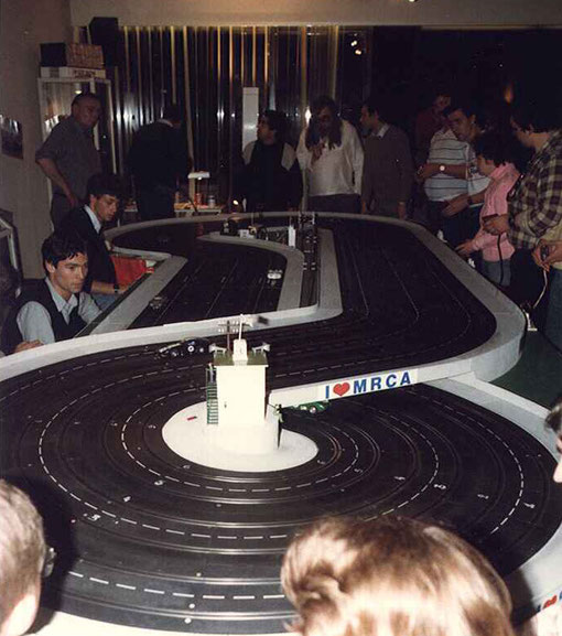 6 voies plastique Mini Racing Club Anvers 1985