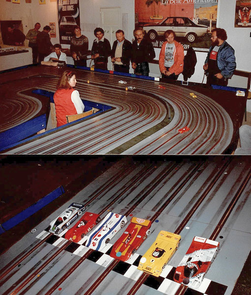 5 ième série sport. Gérard Caupène & Françoise Lapeyre ( marshalls ) Porsche 956 Fred Warnant, Ferrari 312 PB Philippe Point, Porsche 917-30 Edmond Allavena, Frissbee CanAm René Guélin, Porsche 917-10 François Callat, Kremer CK5 Denis Homatter.