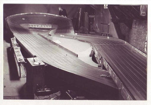 Piste Minerva achetée en Belgique en 1981 et qui devint la base de la piste de Thoiry en 1982.