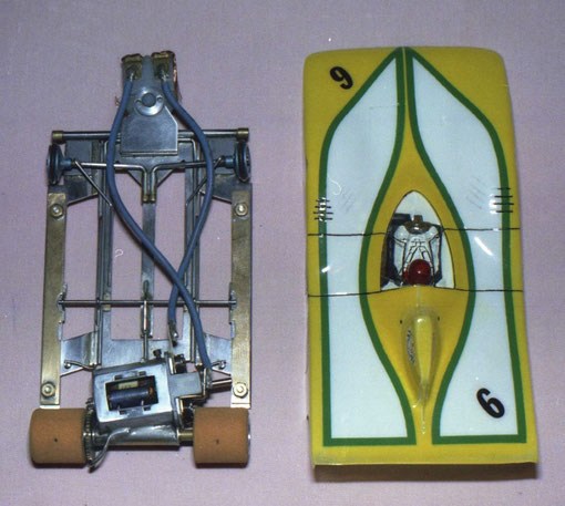 Slot-car de Fanie Viljoen en 1984