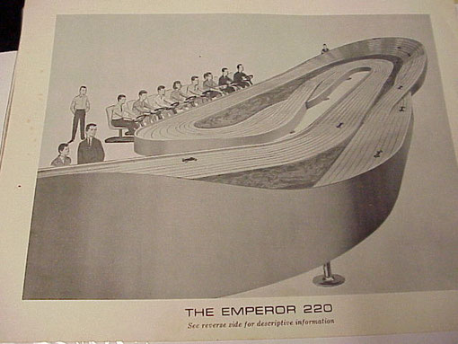 Piste slot Emperor 220