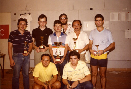 José Luis Peña - Angelo Magnani - Francisco Germán Domingo - Miguel Pascual-Laborda - Giovanni Montiglio - Marino San José - Paolo Trigilio - José Mª Armengol.