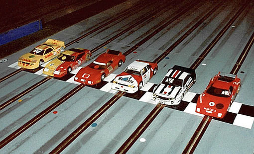 3 ième série production.  Lancia Beta Didier Dupuis, Ferrari Daytona Philippe Point, Ferrari BB512 Françoise Lapeyre, Ford Escort Fred Warnant, Opel Ascona Pierre Duez, Ferrari BB512 François Callat