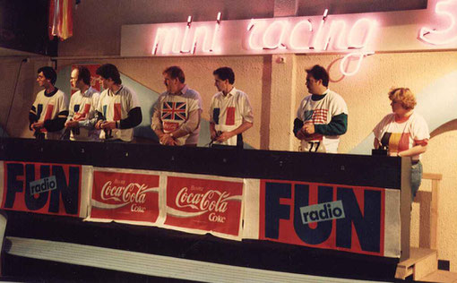 Série Formule Un: Jean-Claude Malherbe (F) Didier Ritter (F) Michele Scarpato (I) un britanique ? (GB) Gérard Caupène (F) Dan DeBella (USA) Chatal Aerts (B)