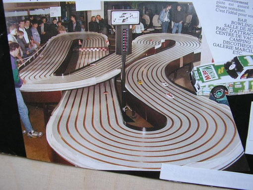Toulouse. 8 voies " Daytona beach" ( Piste Dislot, dessinée et montée par Michel Thoumieu - Gérard Caupène )
