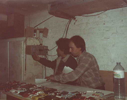 Philippe Point et François Callat à la direction de course.