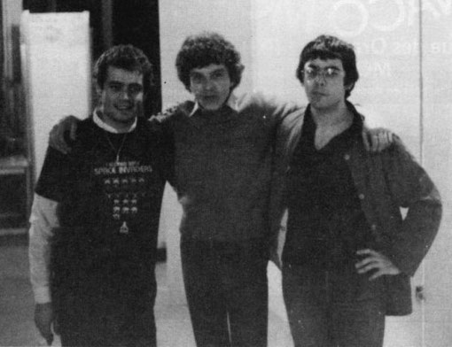 Podium du 23 novembre 1981, ESRAC Créteil : Philippe Thibault ( 3 ) Claude Willette ( 1 ) Alain Lefebvre ( 2