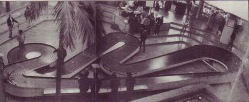 8 voies Blue-King de Créteil au centre commercial Créteil Soleil en octobre 1982 ( Piste Hasse Nilsson )