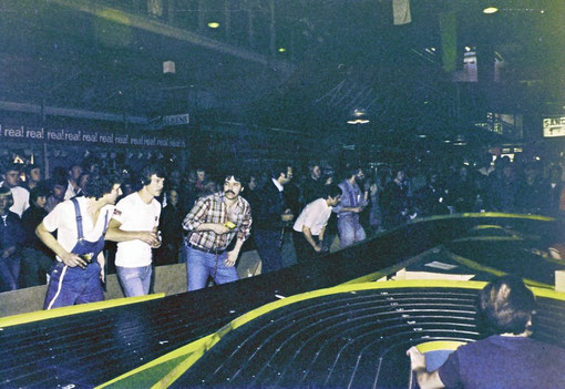 Göteborg 1978. Bruce Adamson 1, Ted Ljungkrantz 2, Ernie Provetti 3, Jean-Pierre Sutter 4, João Vasco Rodrigues 5, John Strachan 6.