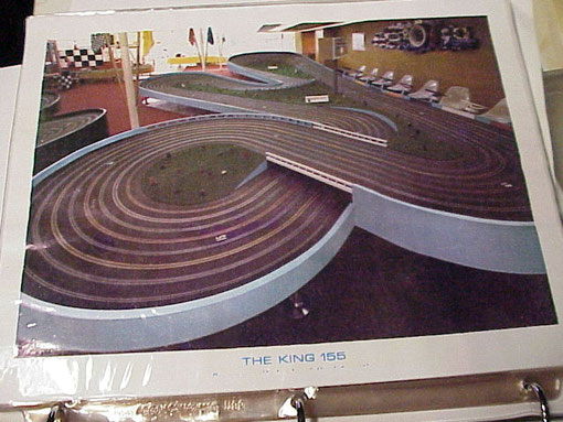 Piste slot Blue King 155