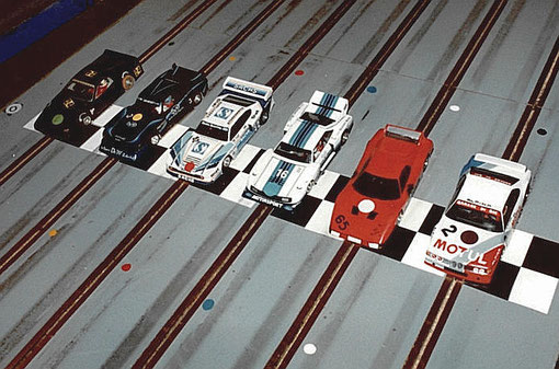5 ième série production. Pontiac TransAm Jean-Claude Malherbe, Ford Capri Serge Vuillemin, Ford Capri Pierre Engels, Ford Mustang Pascal Guélin, Ferrari BB 512 Bernard Brun, BMW 635 Dominique Homatter