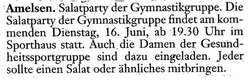 Gesehen in der Einbecker Morgenpost vom 12.06.09