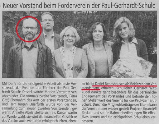 ...ein Klein-Gallischer Maulwurf bleibt dem PGS-Förderverein erhalten !!!!