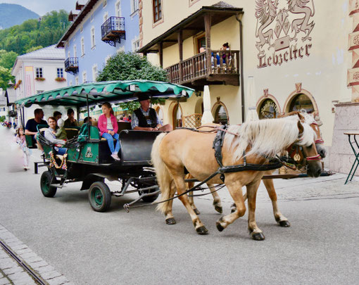 Kutsche am Wolfgangsee Sehenswürdigkeit am Wolfgangsee