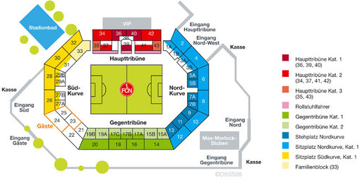 Stadionplan