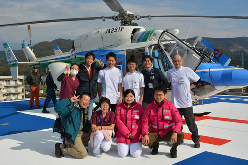 福井県消防防災ヘリ(BK-117Ⅱ)です。かっこいい!!