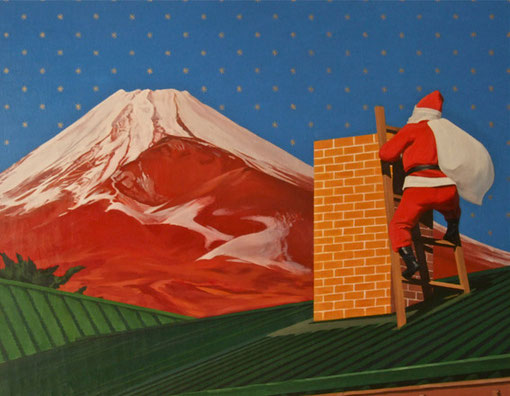 Fuji,2012, 1129×1455mm, Oil on canvas