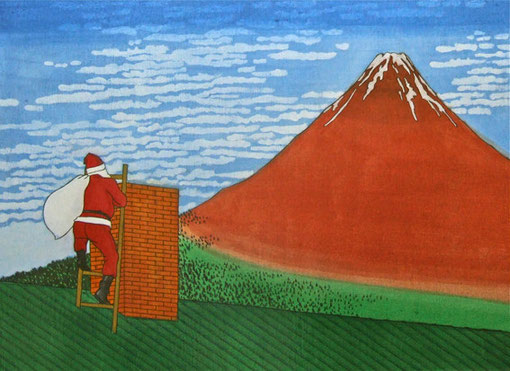 Fuji, 2013, 530×727mm, Oil on canvas