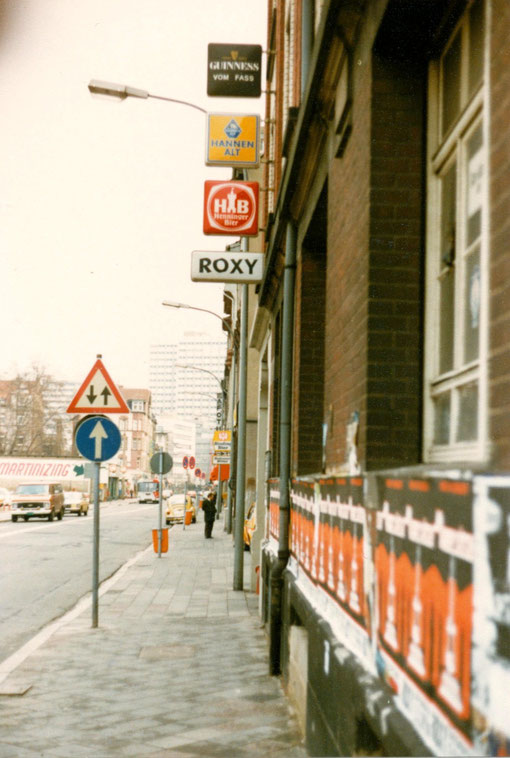 Einer der angesagtesten Musik-Clubs Ende der 70er  in der ehemaligen Schlesinger Fabrik  in der Waldstraße 79, Offenbach