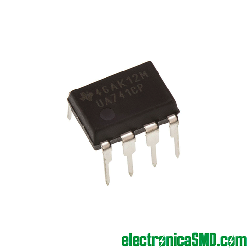LM741 uA741 OPAMP Cicuitos Integrados CI Electronica Electronico Guatemala ElectronicaSMD
