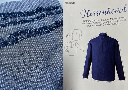 The blouse for the gentleman - I would like to sew the fisherman shirt for my nephew. © Griselka 2022