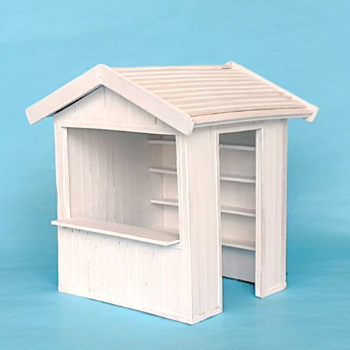 Bastelanleitung Miniatur-Marktstand