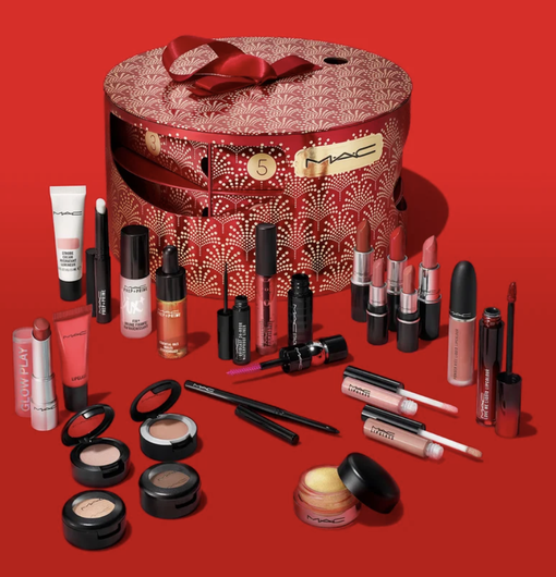 MAC Adventkalender mit 24 Türchen