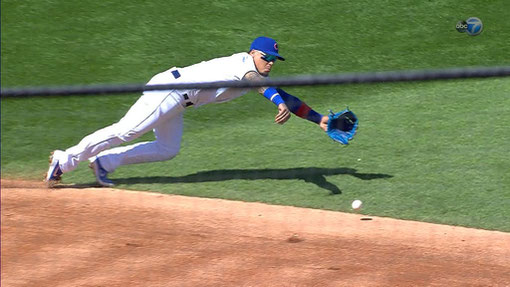 Nella foto Javier Baez (Photo MLB.com)
