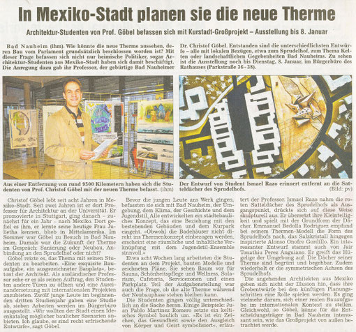 Vorschläge Thermalbad auf dem Sprudelhofareal, Text und Foto links: Petra Ihm-Fahle, WZ: 04.01.2013
