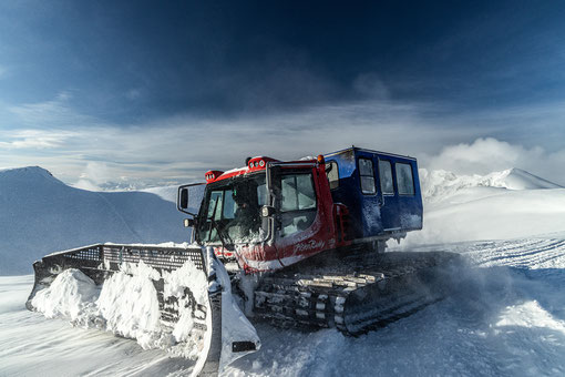 snowcat, catskiing Pistenbully, PB300Polar